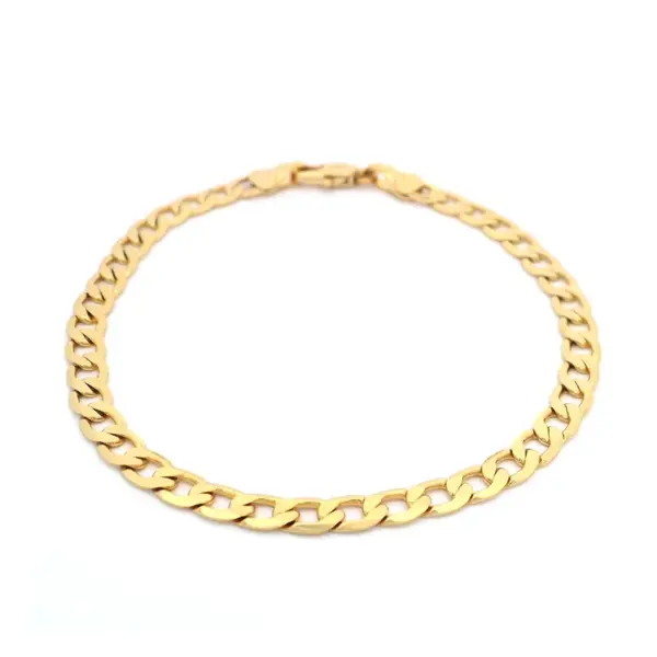 Wholesale Jewelry Vintage Style XUPING Simple Style Geometric Copper 18K Gold Plated Plating Cuban Link Chain Curb Chain Chain Bracelet