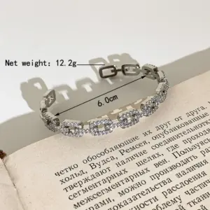 Silver Geometric Bracelet