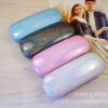 Wholesale Laser Anti-compression Iron Optical Glasses Case Myopia Presbyopic Glasses Case Colored Male and Female Student Storage Box
