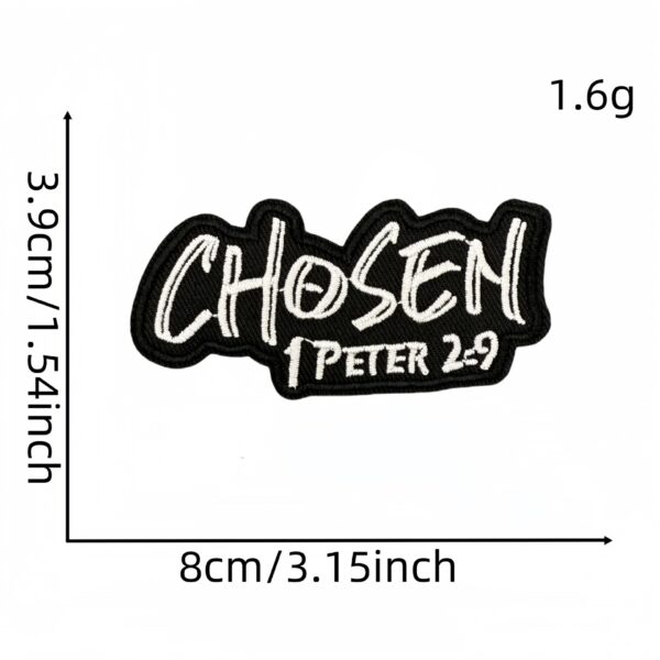 oly-772394896c0a0703be7daf8598df16fc Wholesale Cross-Border Simple Black and White English Text Embroidery Cloth Patch Accessories Computer Embroidery Clothing Accessories Badge Style Ready Stock