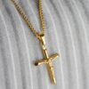 Wholesale Hip Hop Cylindrical Cross Necklace