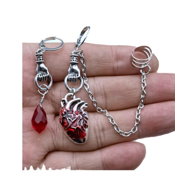 Wholesale Foreign trade Amazon asymmetric cuff earrings chain earrings jewelry gift factory direct sales