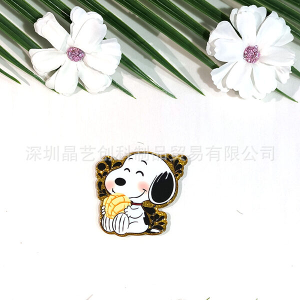 Wholesale Sequin Acrylic DIY Accessories-Dog Series