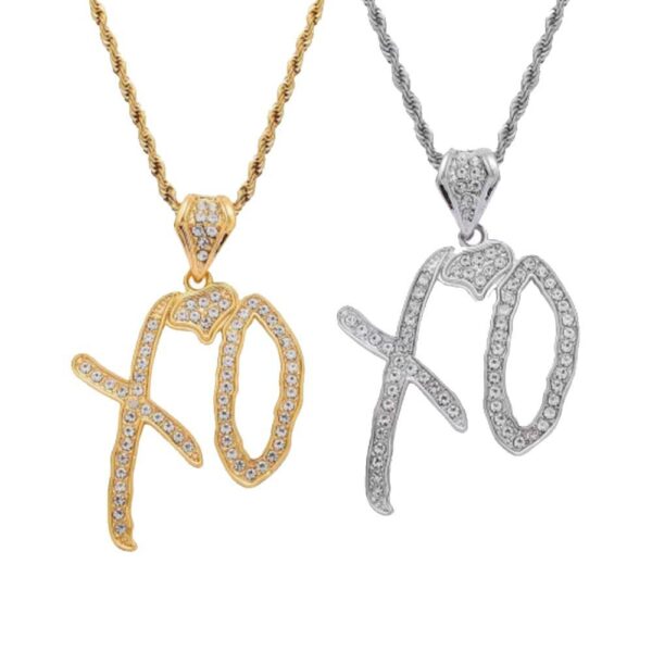 Wholesale Letter punk style jewelry necklace