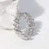 Wholesale Jewelry Fashion Geometric 304 Stainless Steel 18K Gold Plated Plating Stainless Steel Rings
