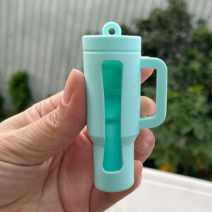 Protective cover/cup light blue