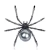 Wholesale Retro Pin Spider Imitation Pearl Alloy Unisex Brooches