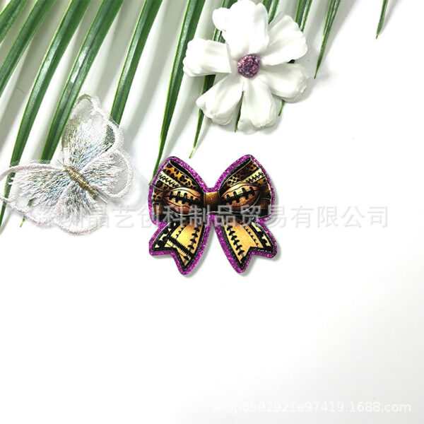 Wholesale Specializing in cross-border best-selling sequined acrylic DIY accessories and jewelry - bow series from Jingyi Innovation Factory