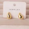 1 Pair Basic Simple Style Geometric Plating Copper Ear Studs