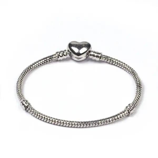 Heart Shape Copper Simple Style Bracelets