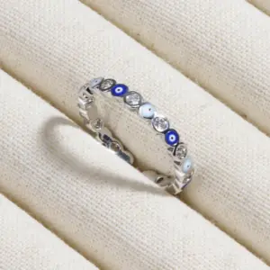 Sapphire Blue & Light Blue Platinum