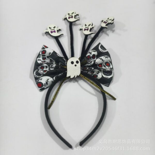 oly-77a059828b175b1850ddf3a94e8f864d Wholesale Pumpkin Ghost Bow Headband
