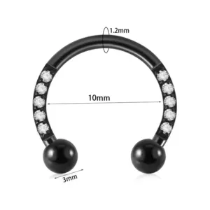 Black / 1.2x10x3x3mm