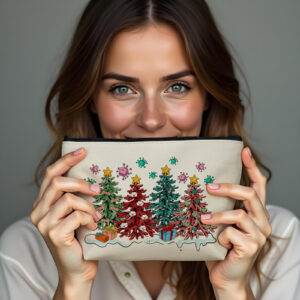 4-XBN008 / 17*25CM (Linen 160gsm Beige base color)