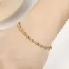 Basic Geometric Stainless Steel Plating Bracelets 1 Piece