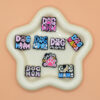 Wholesale Random 100pcs Pet Dog Phrases Letter Beads