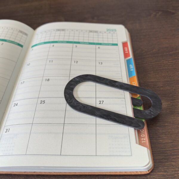 Wholesale Cross-border corrugated acrylic paper clip student book notes file card holder PaperClip seal clip