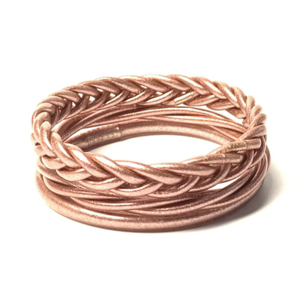 Wholesale 3 PCS/Set Plastic Jelly bangles Braided Bracelet PVC Silicone Tube Leopard Leather Bracelet suit