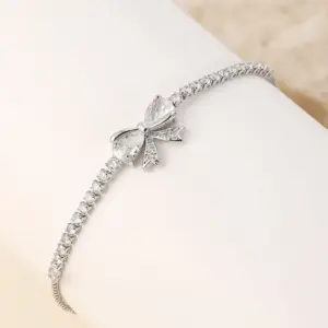 White Butterfly A—Silver