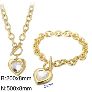 Necklace Bracelet KS197627-Z