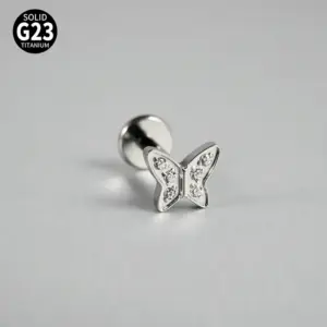 Steel Butterfly / Rod Thickness * Rod Length 1.2x8mm