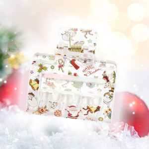 5.5 Cube-Christmas Transparent Snowman