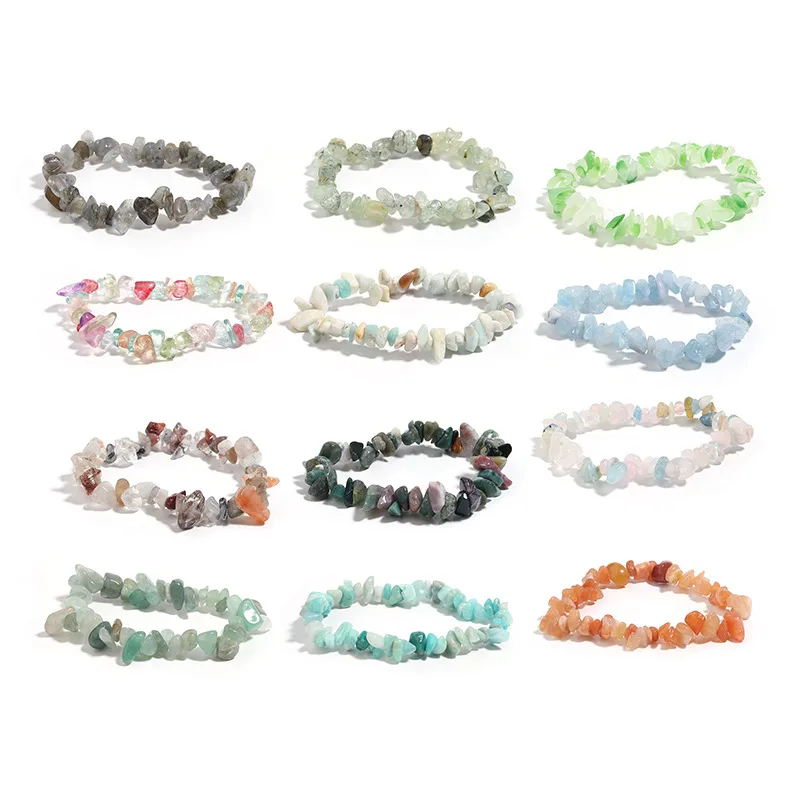 Wholesale 1 Piece Simple Style Geometric Natural Stone Bracelets