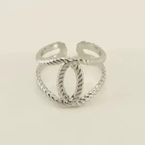 Silver / Average Size / 9#