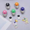 Wholesale Robot Astronaut Accessories Cute Cartoon Necklace Charms