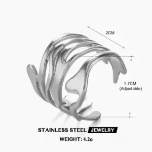 Silver / Average Size / 10#