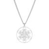 oly-78562c3063bafaa531df0c6478005f4c Wholesale Titanium Steel Angel Seal Metatron Women Men's Geometric Kabbalah Garden Stainless Steel Necklace
