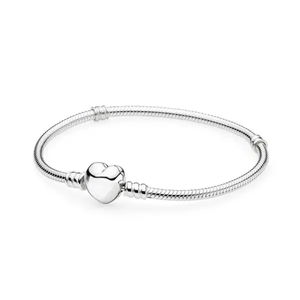 Heart Shape Copper Simple Style Bracelets