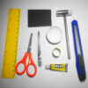 Wholesale DIY small house tool set scissors tweezers ruler tool glue