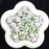 Wholesale Color collision round beads scattered bead beads