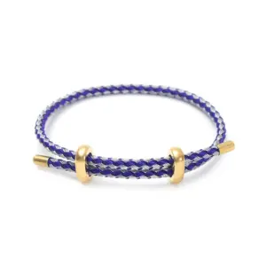Purple Green Line / Titanium Steel 18K Gold Material