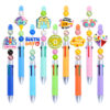 oly-789263e889e8784634bcbb53c93e39a2 Wholesale Phrases series pen aessories decorations cartoon beads
