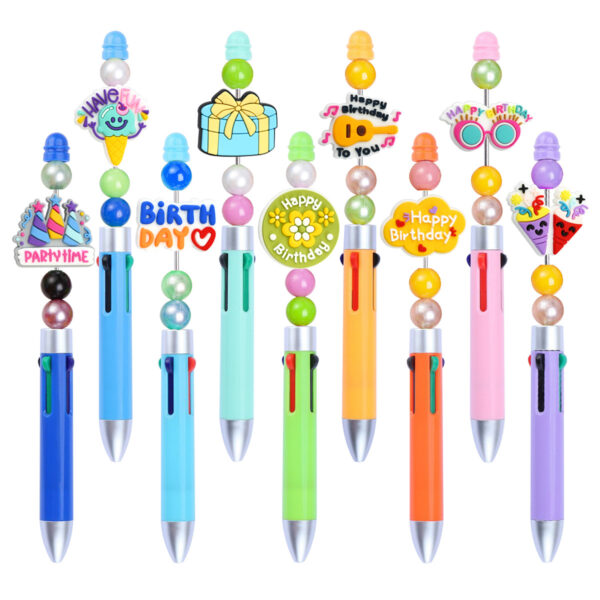 oly-789263e889e8784634bcbb53c93e39a2 Wholesale Phrases series pen aessories decorations cartoon beads