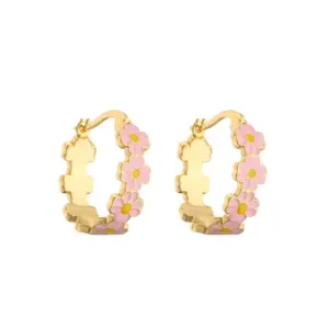 Pink Ear Clip 1 Pair