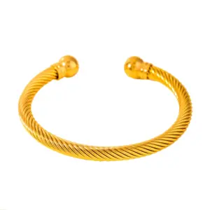 18-DQ-W-550 Open Bracelet / 18k