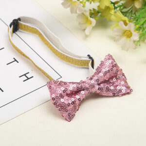 Pink bow tie