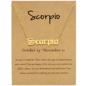 Scorpio / Gold