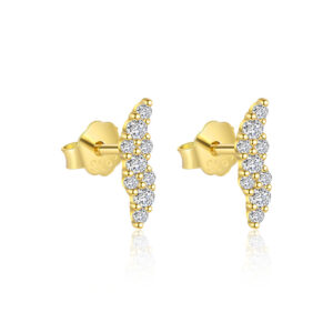 E4694-gold/pair / 925 silver