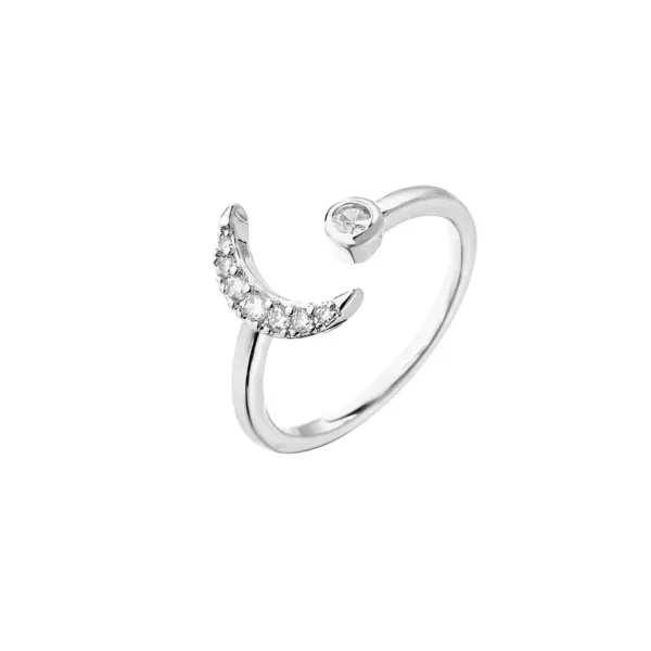 Wholesale Copper Plating Star Zircon Copper Rings