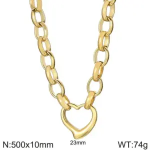 Gold Necklace 500 X10mmkn286852-Z