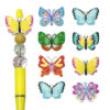 Wholesale Cartoon Animal Butterfly Epoxy DIY Beads
