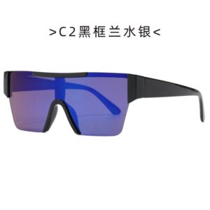 C2 black frame blue mercury