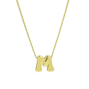 m / Necklace (with Snake Chain)