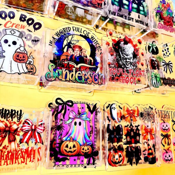 Wholesale New Halloween Acrylic Pen Holder/Case with Ghost Clown Freddy - Popular 10cm (TK US Region)