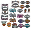 Wholesale Harley embroidery cloth motorcycle team back chapter et large clothes decoration factory direct