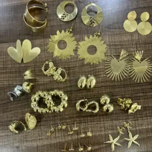 Stainless Steel Studs-Random Style 1 Pair